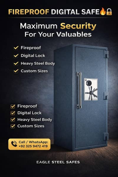 GUN SAFES FIREPROOF SAFES VAULT DOOR DIGITAL LOCKER CABINET STEEL SAFE