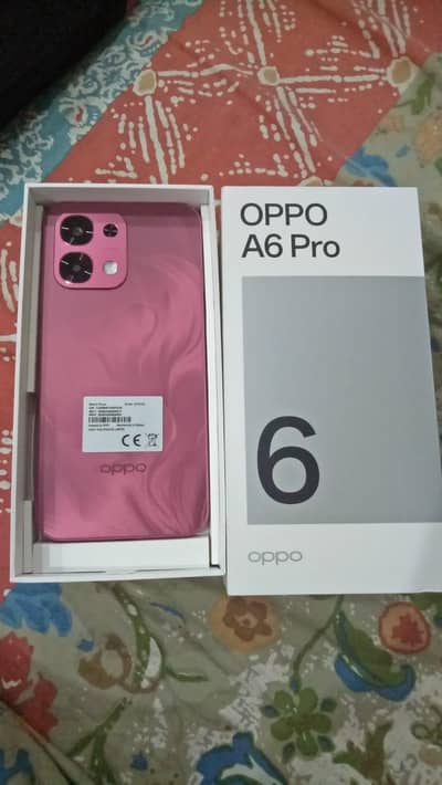 Oppo A6 pro not a single Scratch Just two days use