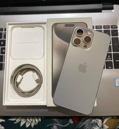 iPhone 15 pro max 256gb hk model pta approved 03097277399