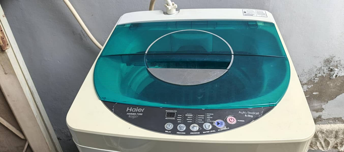 Haier automatic Machine 2