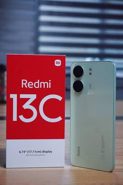 Redmi 13C Scratch less like new with box