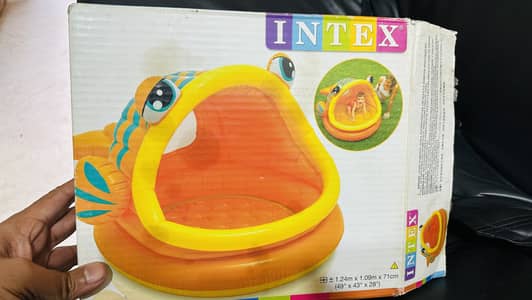 Intex Kids Inflatable Swimming Pool and lounge air chair