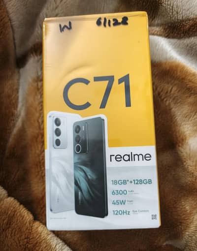 Realme C71 (6GB/128GB) - Brand New Pin Pack