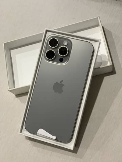 Iphone 15 pro max non pta Natural Titanium