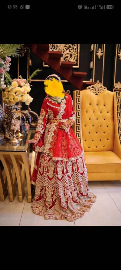 Selling my barat and valima dress wore once