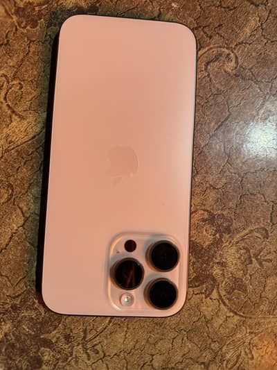 16 pro max jv 100bh desert with box nd cable 5 month warranty