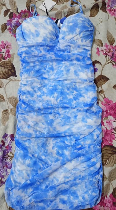 women dress mix colour