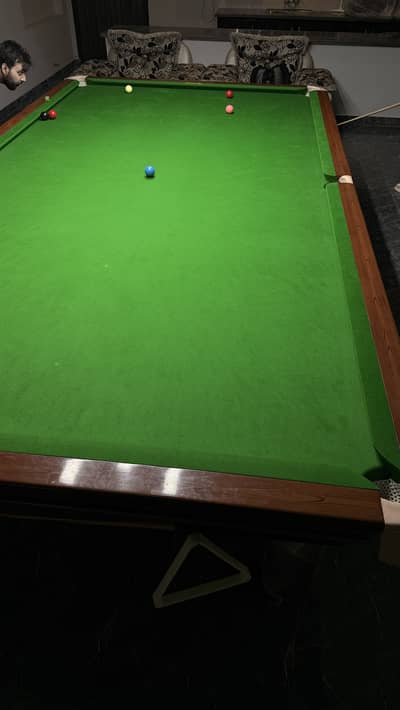 Snooker table 6/12