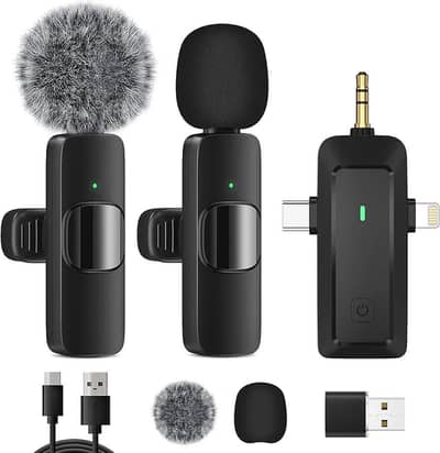 4 in 1 microphones with box for android iphone cameras nd pc