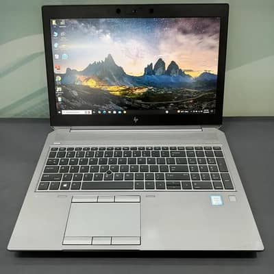 HP ZBook 15 G5 | Core i7 | 8th Gen | 16GB Ram | 512GB SSD | 4GB Card