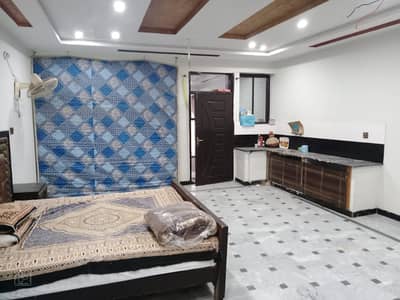 Single room with bath kitchen available for rent in first floor Ghauri town phase 4b
