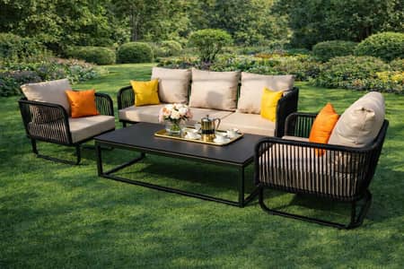 5setar ratan sofa set