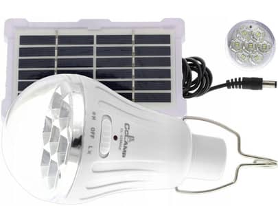 Solar LED Bulb Panel Solar Camping Light