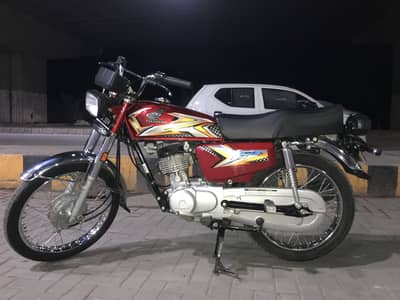 Honda CG 125 (June 2025 Model) – Like New – Pristine Condition
