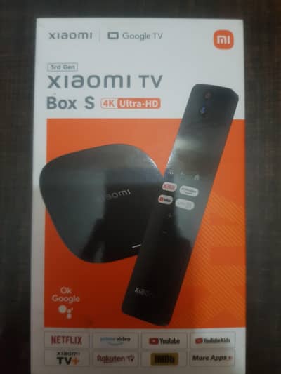Mi 3rd gen xiaomi tv box s