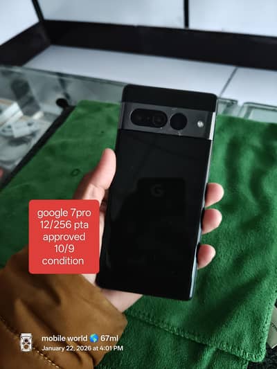 google pixel 7pro 12/256 pta