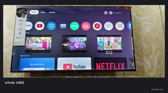 TCL 40 inch QLED For Sale