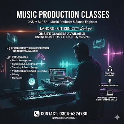 Level up your sound with industry-standard Music Production training!