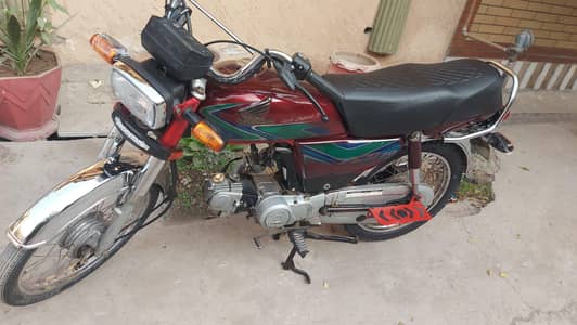 honda bike CD 70 available  lush pushconditions