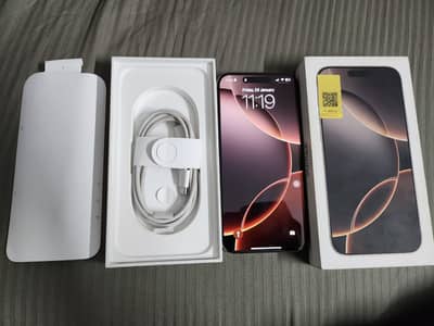 iPhone 16 pro max 256 gb PTA Approved