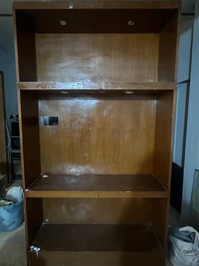 TV Shelf with Storage – Used Condition