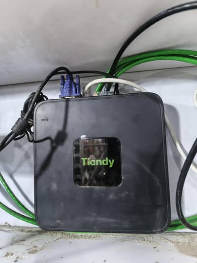 Tiandy 4 channel nvr + 500 gb hard drive