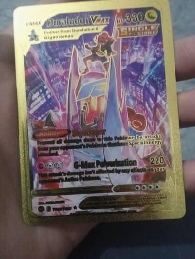 Golden Pokemon cards