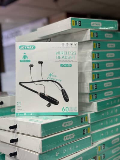 Wireless Neckband Headset Stock Available