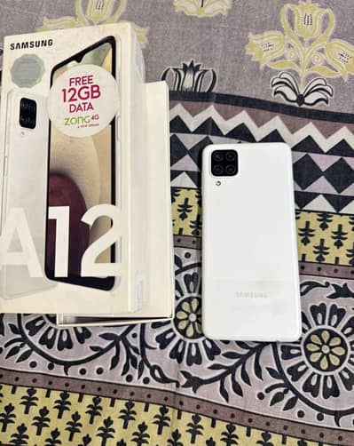 Samsung A12 pta official approved 4/64