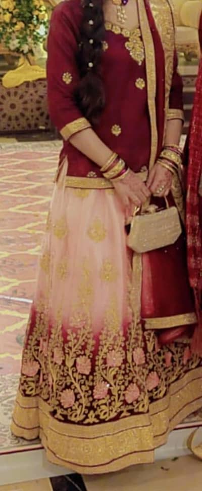 Bridal Mehndi Lehenga