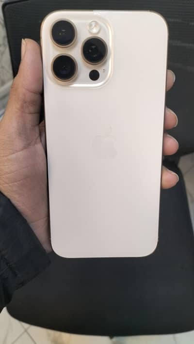 iPhone 16 pro max pta approved 256 gb all oky with box cable