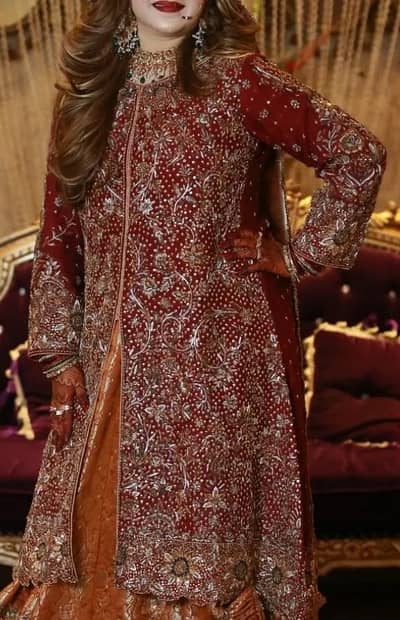 Barat dress, beautiful embroidered