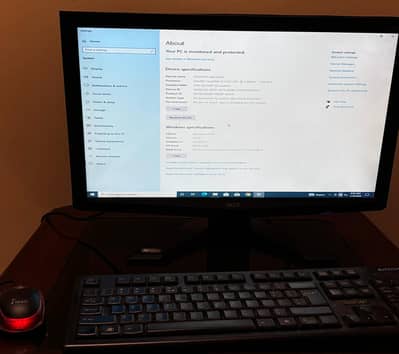Acer Viper Gaming PC + Monitor