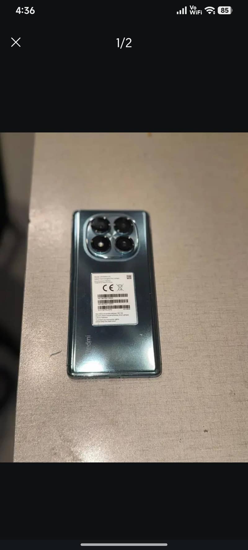 Redmi note 14 pro 8/256 one hand used - Mobile Phones - 1110682752