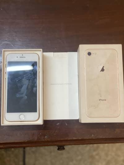 Iphone 8 with box all accessories