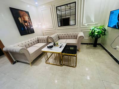 Daily basis 1bed ROM full furnished apartments safe and scour 100%coupe allow