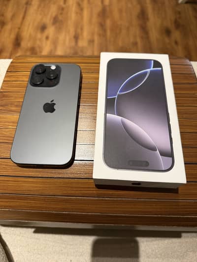 Apple iPhone 16 Pro 256 gb non pta black