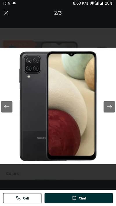 Samsung A12 10/10 condition