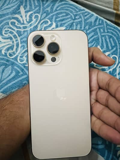 16 pro max non pta jv with box desert taitenium color