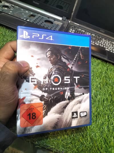 PS4 Original Game CD – Ghost of Tsushima (Used, Excellent Condition)