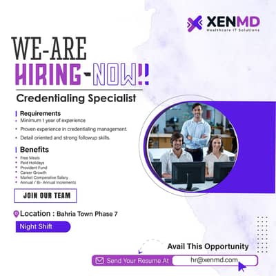 Credentaling Specialist