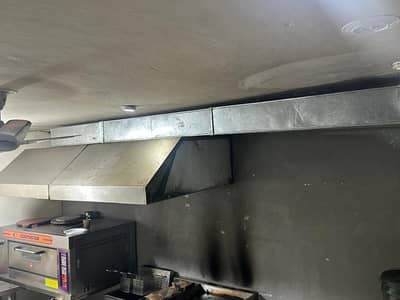 Hear Duct Restaurant Hood