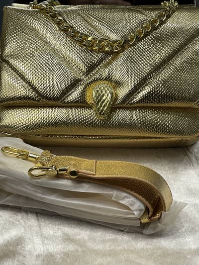 BVLGARI SERPENTI PALLINI Golden Bag