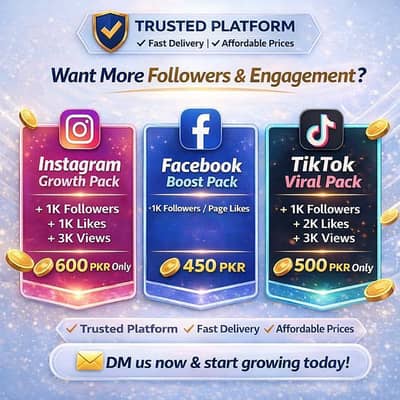 Grow Your Social Media Accounts.