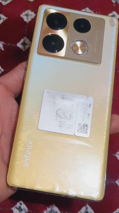 sell Infinix note 40pro 4G golden