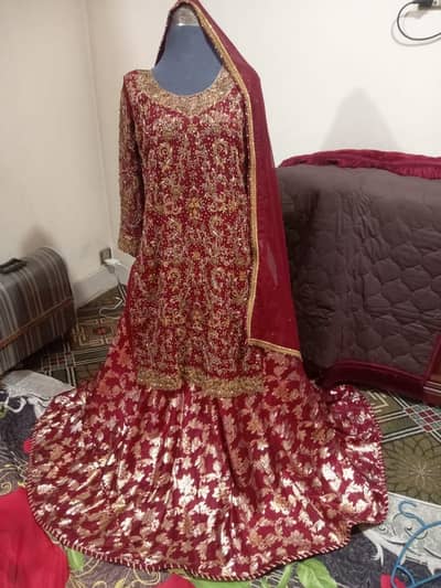 heavy hand work dress