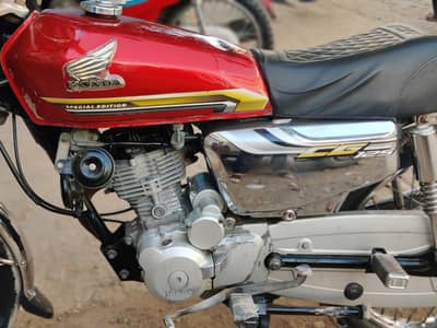 HONDA CG125 SELF START KARACHI NO MODEL 2021
