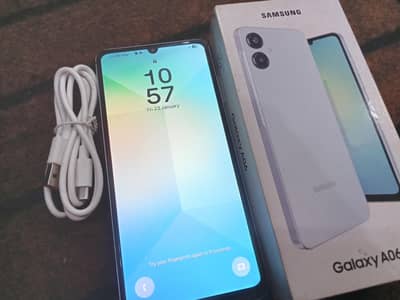 Samsung A06 with 4 months official warranty (Con # 0317/39/39/765)