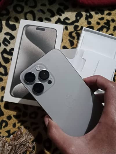 iPhone 15 Pro Max 256GB – 10/10 Condition – NON Pta