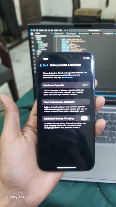 Iphone 12 pro 1 month used